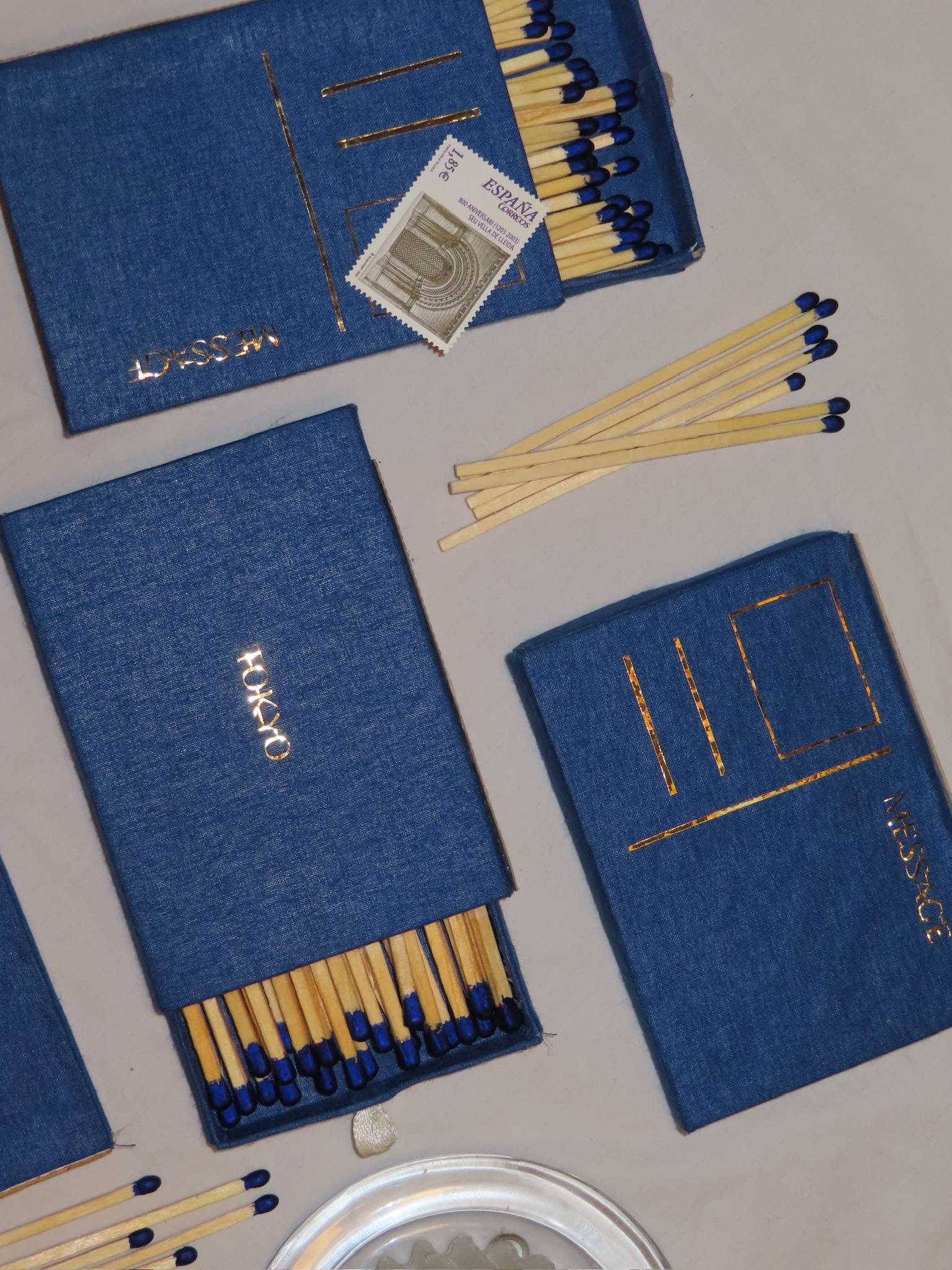 matches and matchboxes